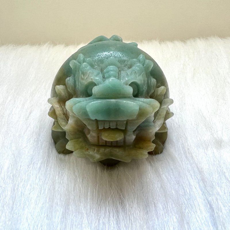 天河石龍龜 | 水晶 | 水晶龍龜 | 水晶擺件 - 擺飾/家飾品 - 水晶 綠色