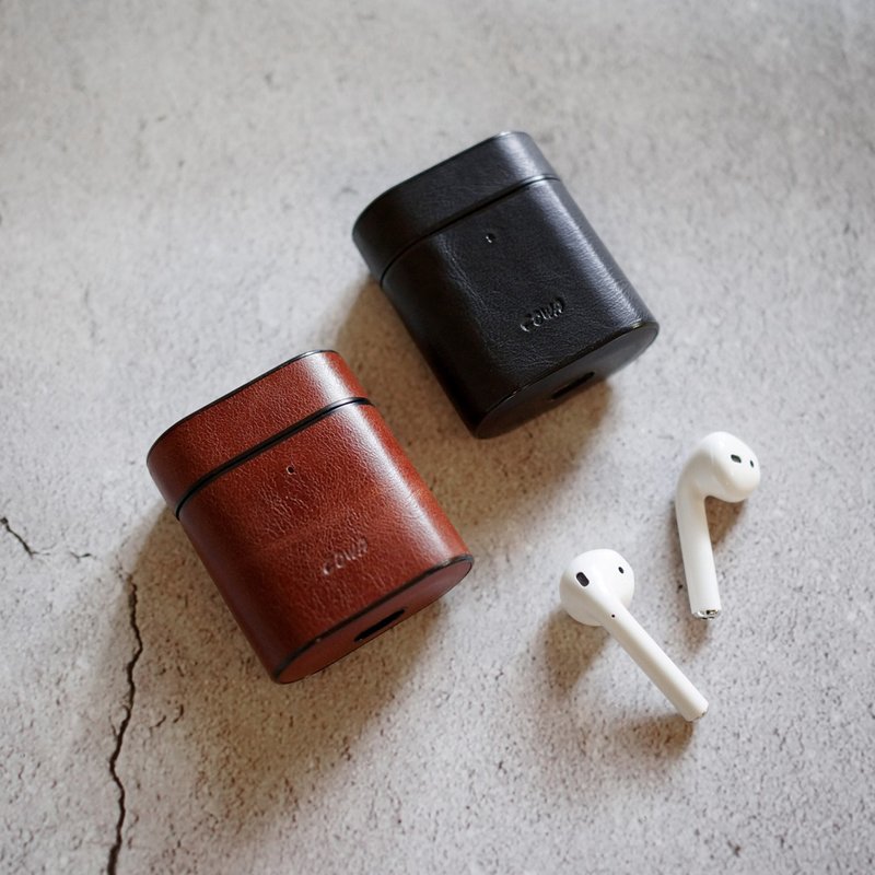 Airpods 皮革保護殼 - 手機配件 - 真皮 多色