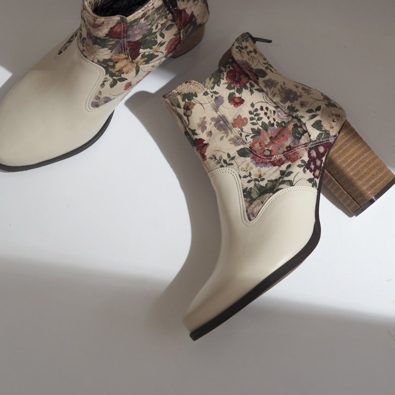 Display Item Clearance - Ai Hua Chelsea EU 36# - Women's Booties - Genuine Leather Multicolor