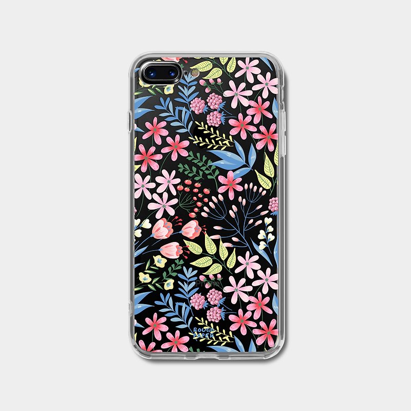 Spring Field Flower | Printed Transparent Phone Case - Phone Cases - Plastic 