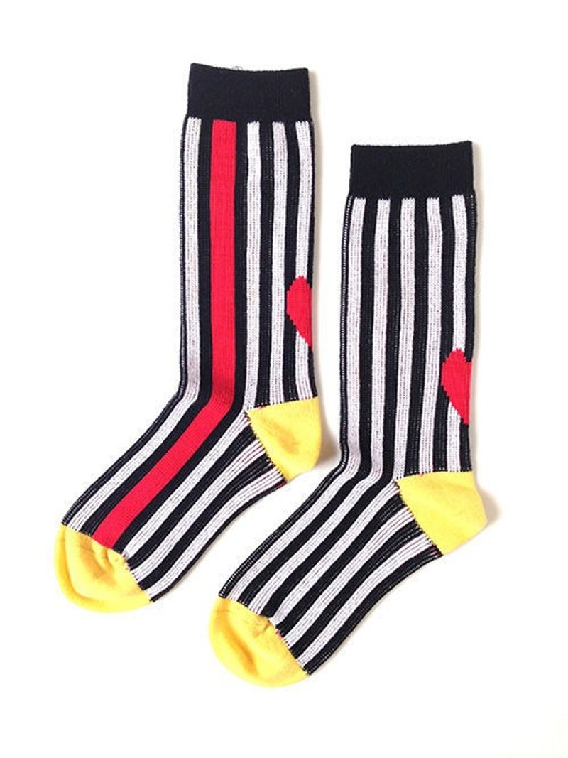 GillianSun Socks Collection 【HOT 熱銷款】D03BK - 襪子 - 棉．麻 黑色