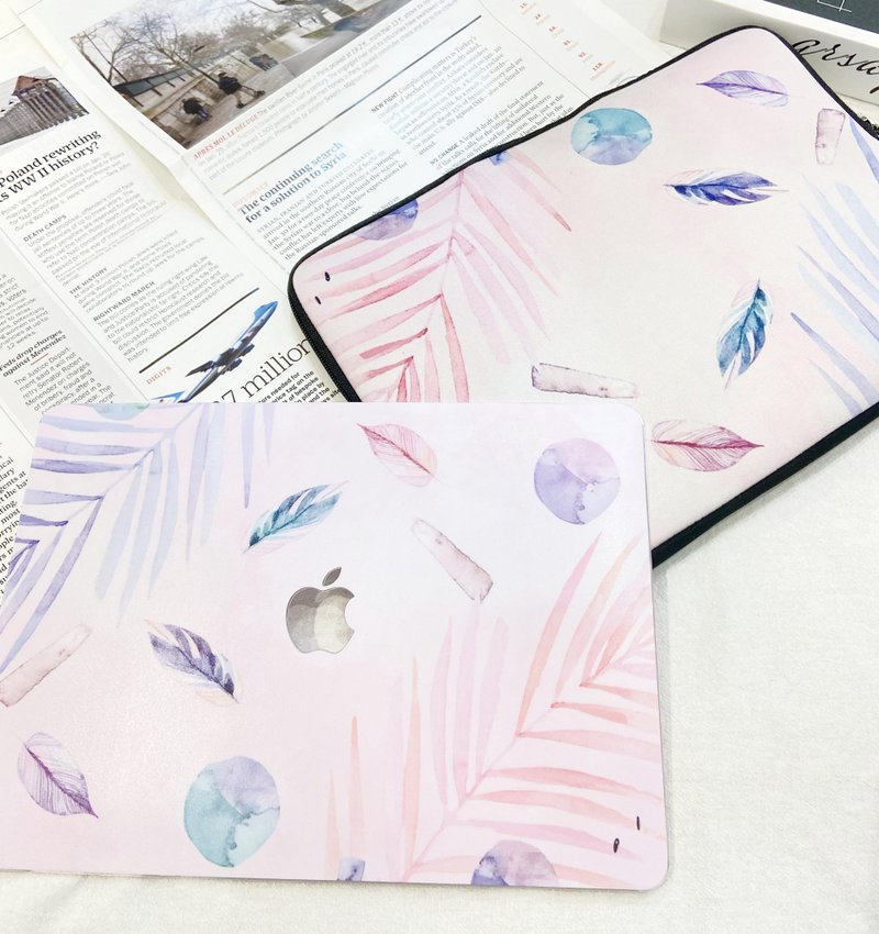 88折福袋 寧靜羽毛macbook殼及電腦包 - 電腦配件 - 其他材質 