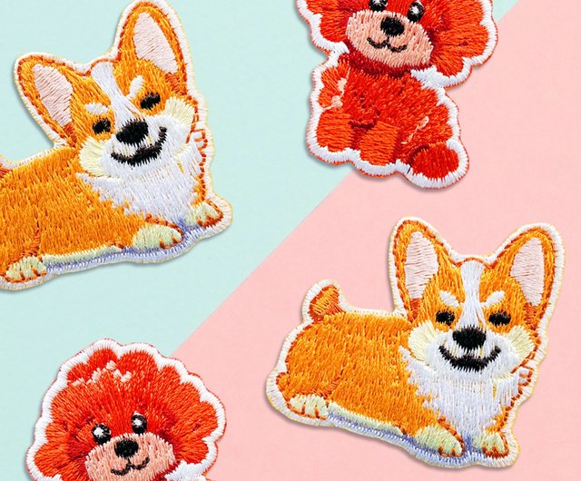 ペット刺繍 楽天市場】正規品 キーホルダー 犬 刺繍 ワッペン イヌ 犬柄