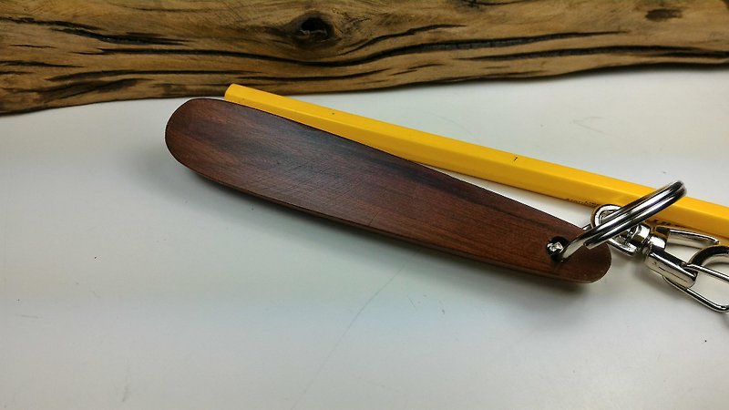 台湾レッドビーンパインキーリング（3） - 木工/竹細工/ペーパークラフト - 木製 