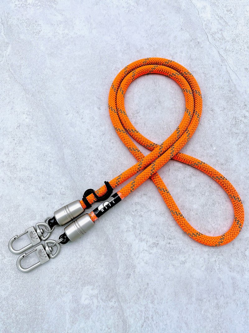 niji 相機/電話繩 橙色 8.5mm Mammut Orange - 其他 - 塑膠 橘色