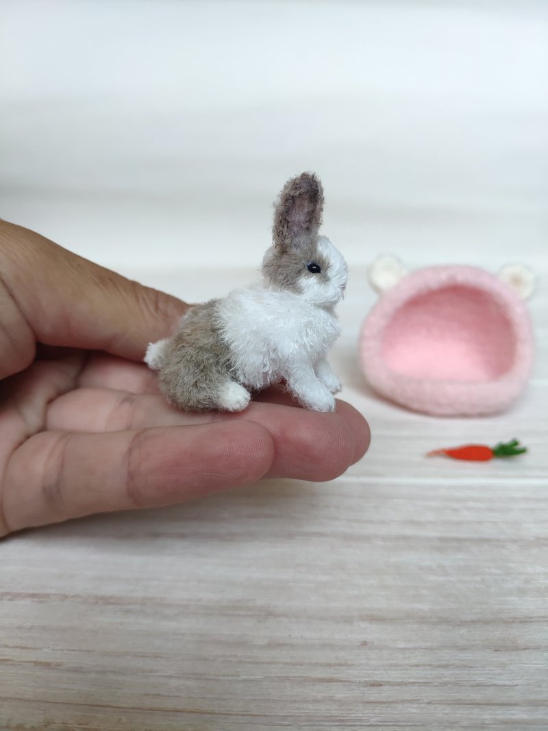 Miniature  bunny special order - 公仔/玩偶 - 羊毛 