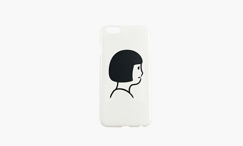 NORITAKE-BOB iPhone case - เคส/ซองมือถือ - พลาสติก ขาว