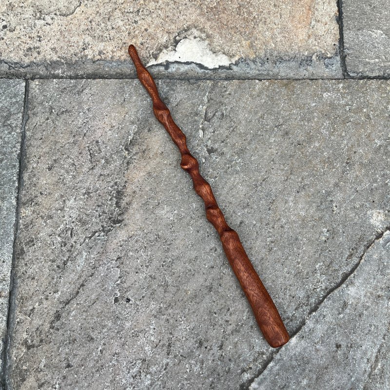 我製杖　魔杖　讋覡　手工魔杖　法杖 - 擺飾/家飾品 - 木頭 咖啡色