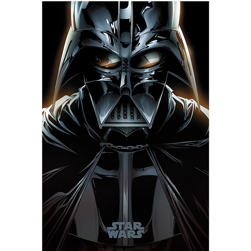 【星際大戰】Star Wars / Darth Vader 日漫風黑武士海報 - 海報/掛畫/掛布 - 其他材質 黑色