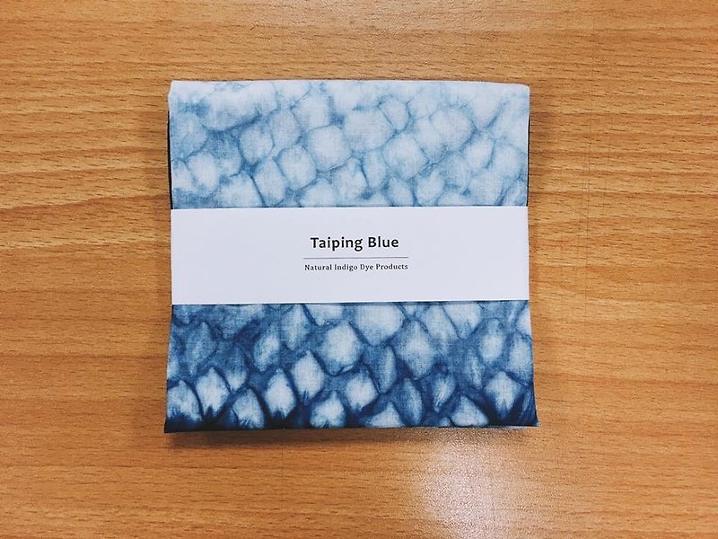 Blue dyed handkerchief (small) - Other - Cotton & Hemp Blue