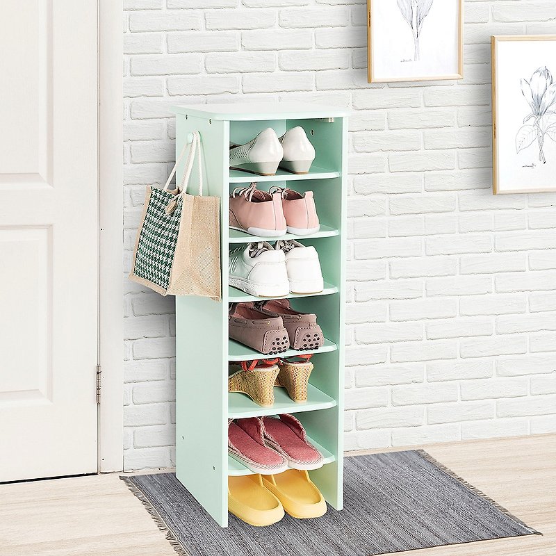 [Kilesen Live] Bailey Wooden Shoe Cabinet/Entry Cabinet/Shoe Rack/Shoe Storage Cabinet/DIY Assembly - Wardrobes & Shoe Cabinets - Other Materials 