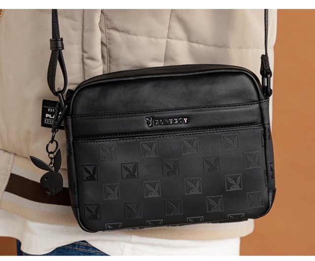 PLAYBOY Crossbody Bag Meaningful Series Black PLAYBOY TAIWAN Pinkoi
