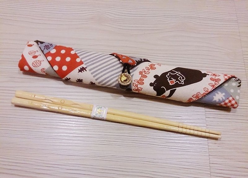 Hands chopsticks sets, bags of chopsticks, a combination of single and double bags of chopsticks chopsticks bags AC-102 - ตะเกียบ - กระดาษ หลากหลายสี