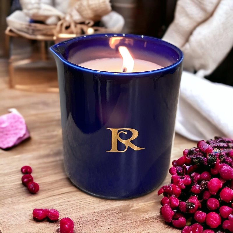 Black honey series rose musk pink pepper beauty fragrance candle - Skincare & Massage Oils - Essential Oils 