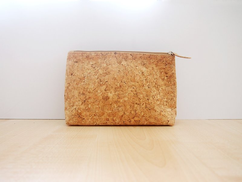 naturaism 自然主義 軟木 筆袋 (可作化妝/收納用途) - 鉛筆盒/筆袋 - 其他材質 咖啡色
