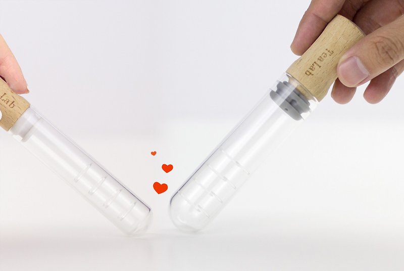 【LOVE.LIFE】ELIXIR glass tea stick | couple set - ถ้วย - แก้ว สีใส