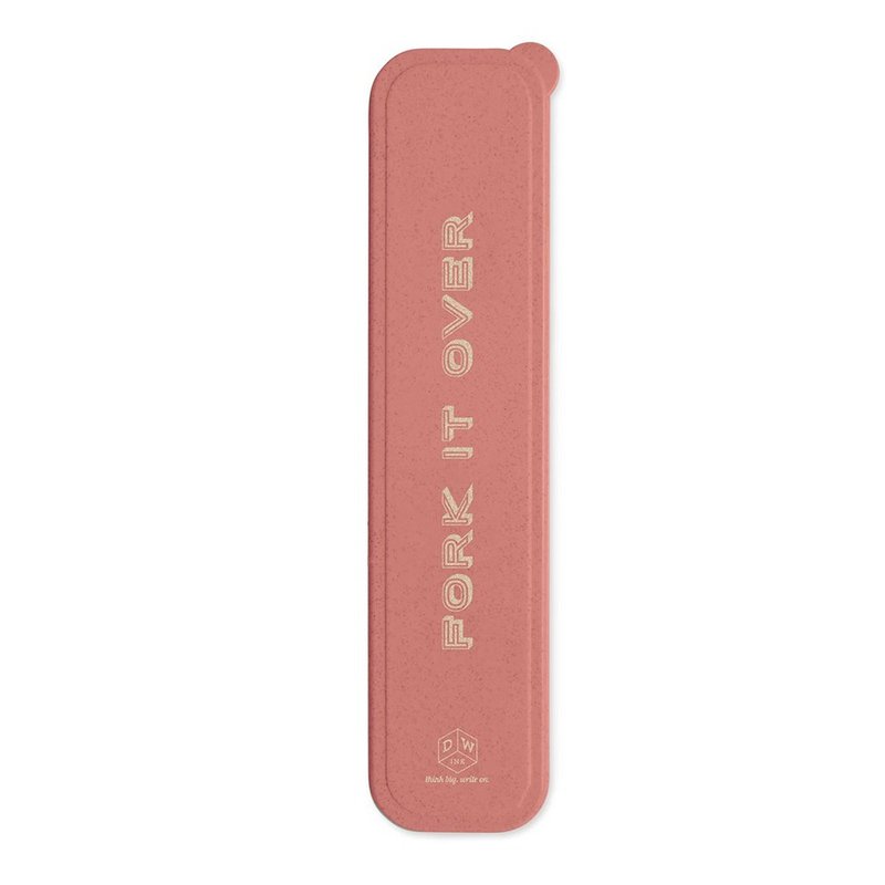【Gentlemen's Hardware】Fork it over 餐具組 紅 - 刀叉/湯匙/餐具組 - 環保材質 紅色