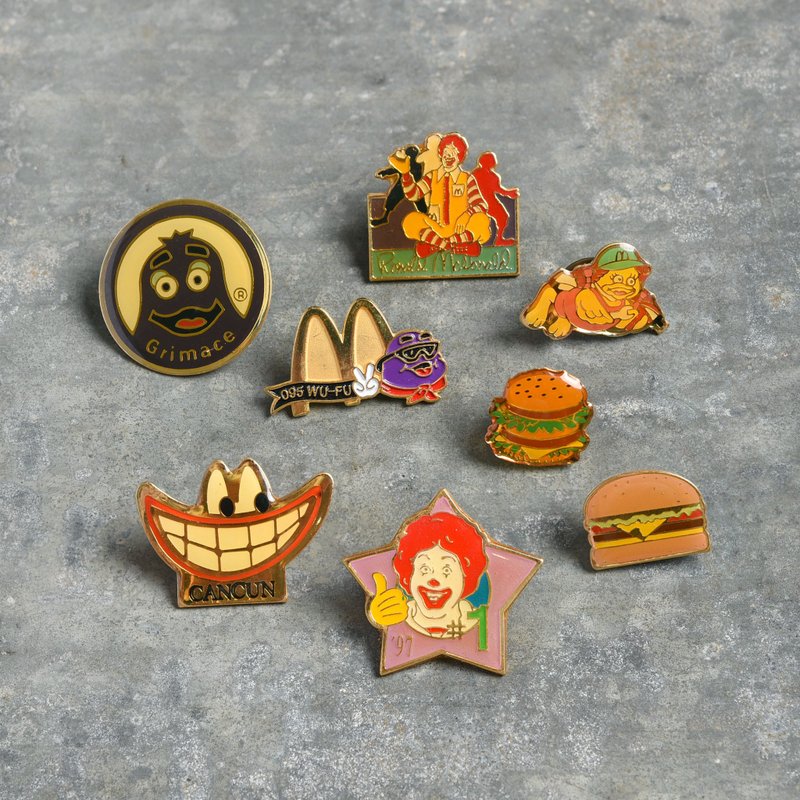 McDonalds Pins - Badges & Pins - Other Metals Multicolor