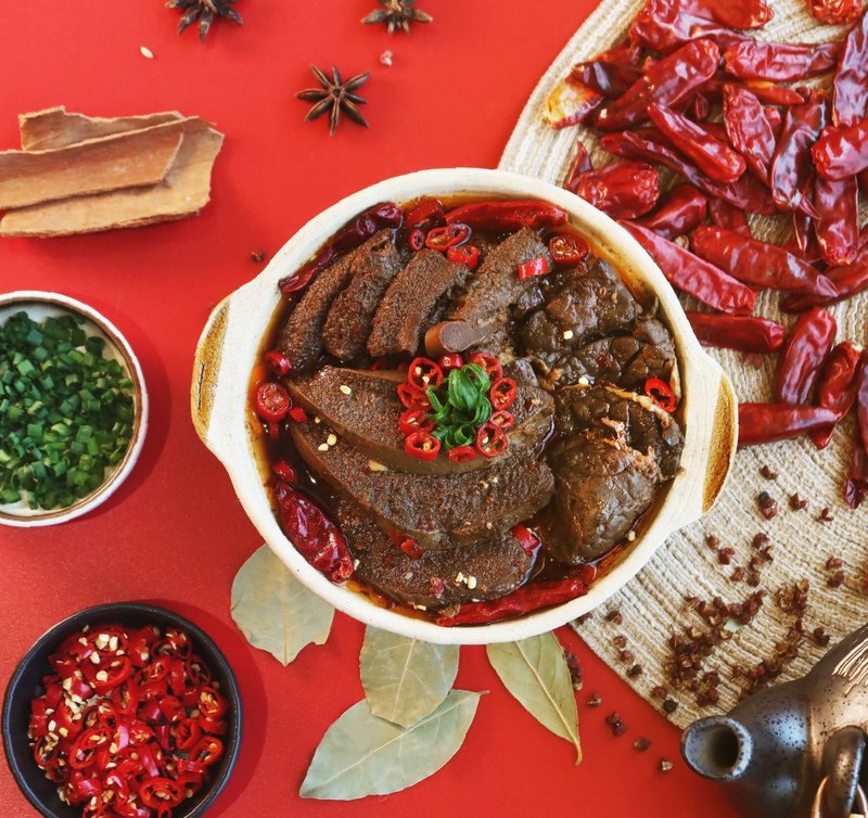 Spicy Beef Offal with Spicy Pepper - Mixes & Ready Meals - Paper 