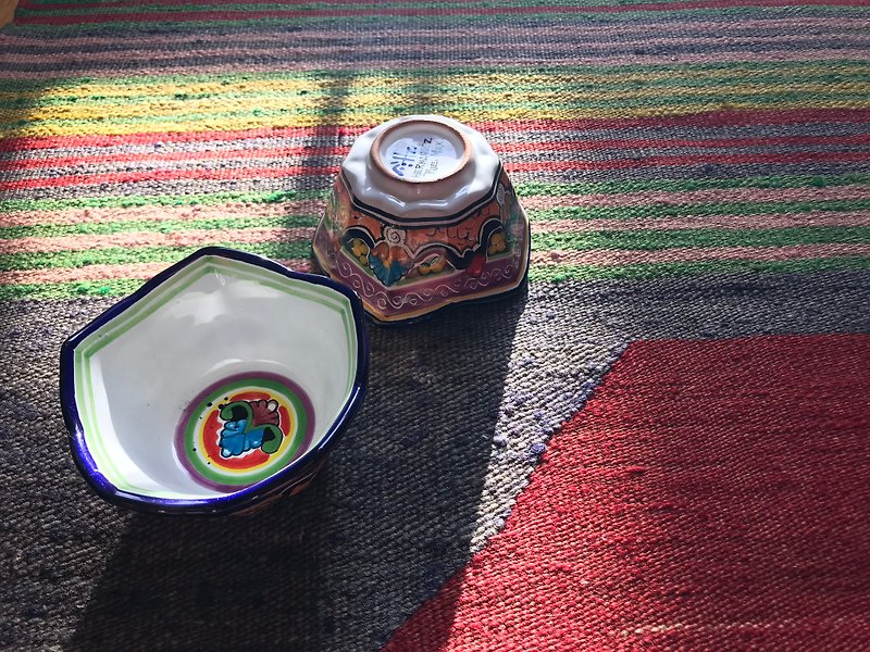 Mexican small bowl - ถ้วยชาม - ดินเผา หลากหลายสี