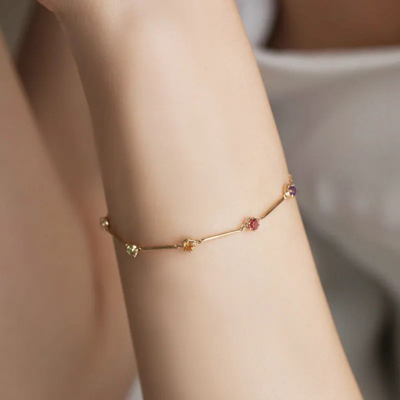 【 C.H. JEWELRY 】CRYSTELLE - Bracelets - Precious Metals Gold