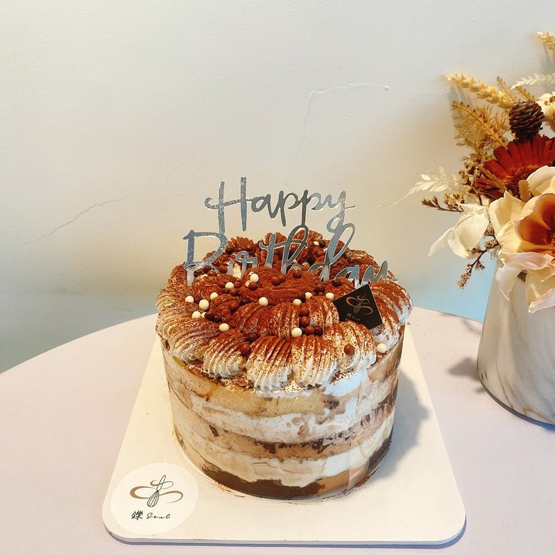 經典原味 提拉米蘇 含酒 鑠甜點 可宅配款 台北 生日蛋糕 慶生 - 蛋糕/甜點 - 新鮮食材 