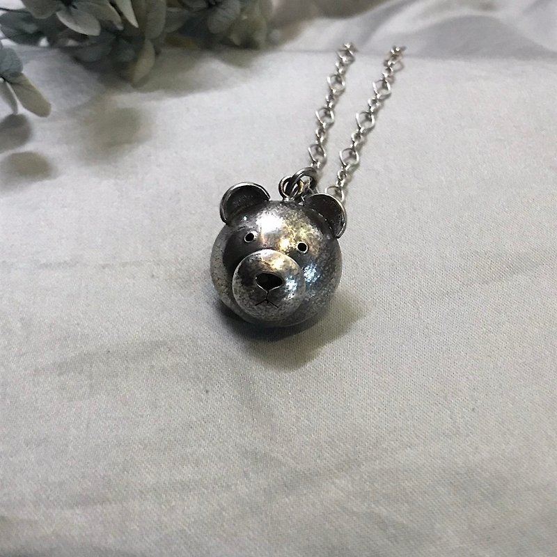 Bear Maji Necklace - Necklaces - Sterling Silver 
