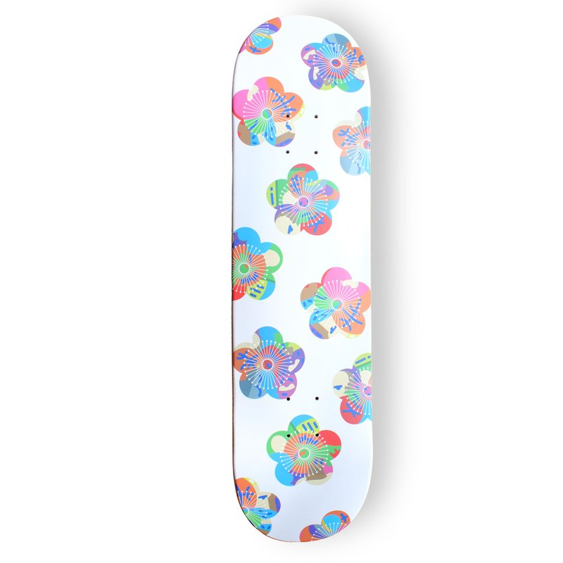 【 日本文様をアップデートする 】u-go　コラボスケボーデッキ - 海報/掛畫/掛布 - 木頭 多色