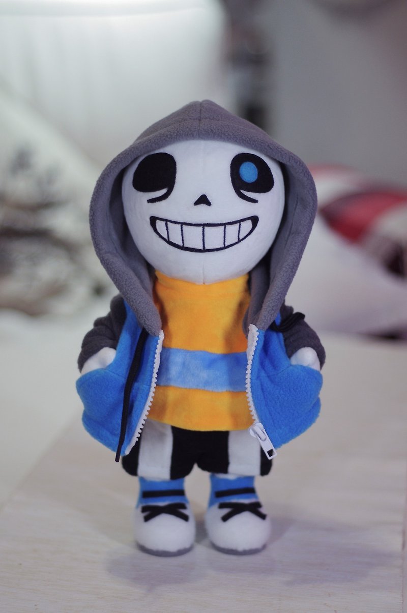 Storyspin Sans Undertale AU Collectible Doll | Made to Order l - Shop ...