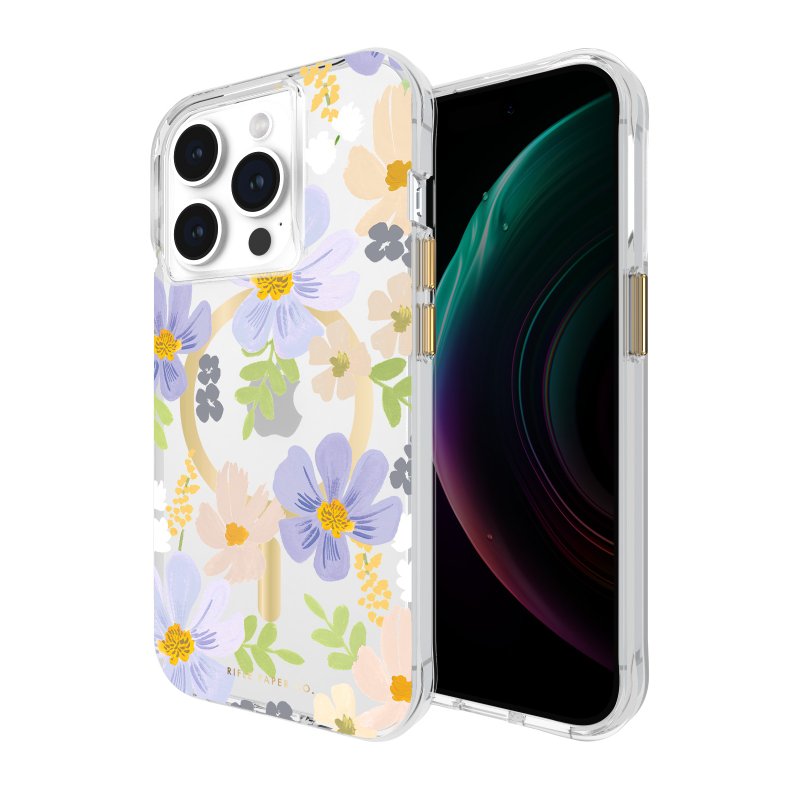Rifle Paper - iphone 15 pro Pastel Marguerite Magsafe版 - 手機殼/手機套 - 其他材質 
