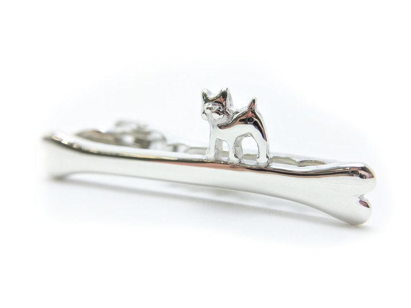 Bulldog Silver Tie Clip - Ties & Tie Clips - Sterling Silver Silver