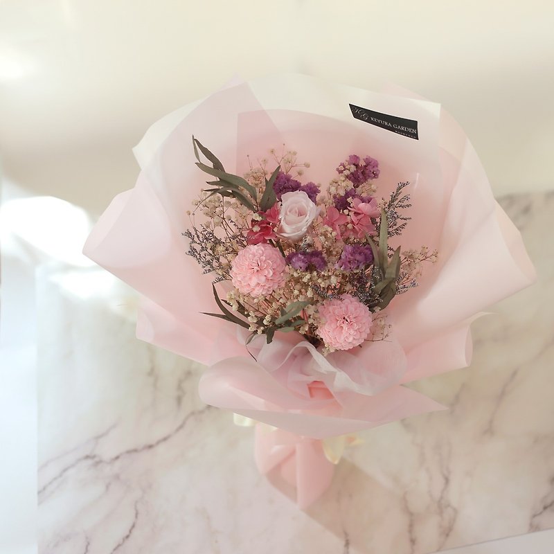 璎珞Manor*G14*Gift bouquet / eternal flower. Dry flower / Graduation season / Valentine's Day / Mother's Day - Dried Flowers & Bouquets - Plants & Flowers 