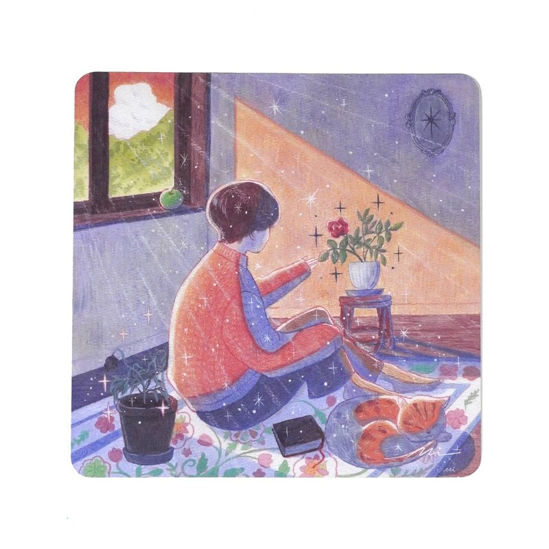 明信片- 再次綻放 - 卡片/明信片 - 紙 多色