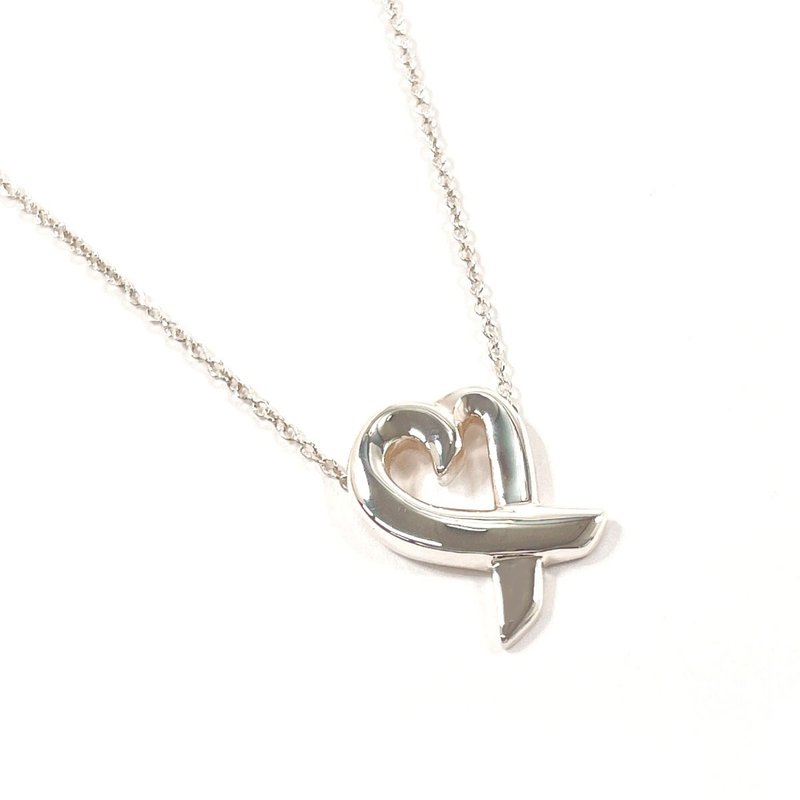 【日本直送 中古美品】ティファニー TIFFANY&Co. ネックレス ラビングハート パロマピカソ シルバー925 アクセサリー 新品仕上げ済み - 項鍊 - 純銀 銀色