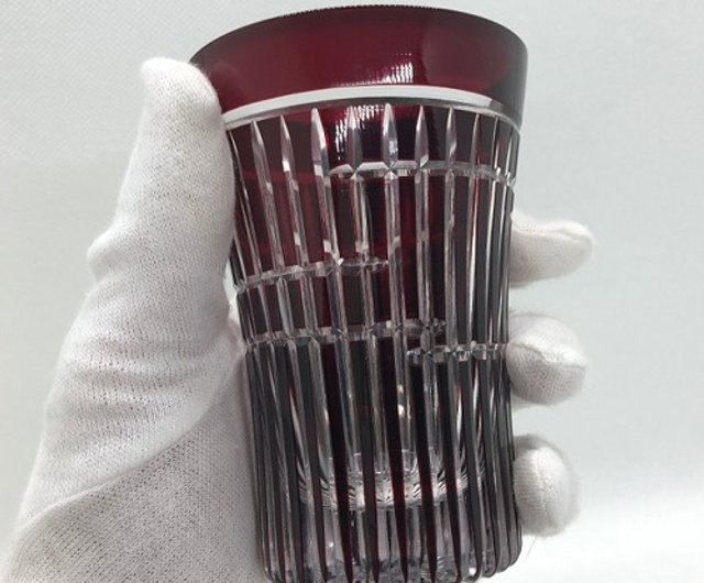 欄間（らんま）タンブラーkirikoshinkou~japanese cut glass