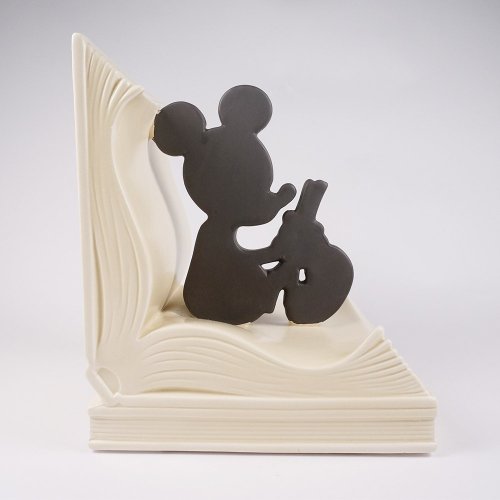 ディズニーランド　ミッキー　ブックエンド 片面ミッキー(ミッキー) ブックエンド アドベンチャースピリット