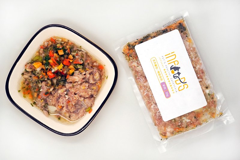 inFoods baby food [mutton without glutinous rice -85g] _ no grain meat bag series - Dry/Canned/Fresh Food - Fresh Ingredients 
