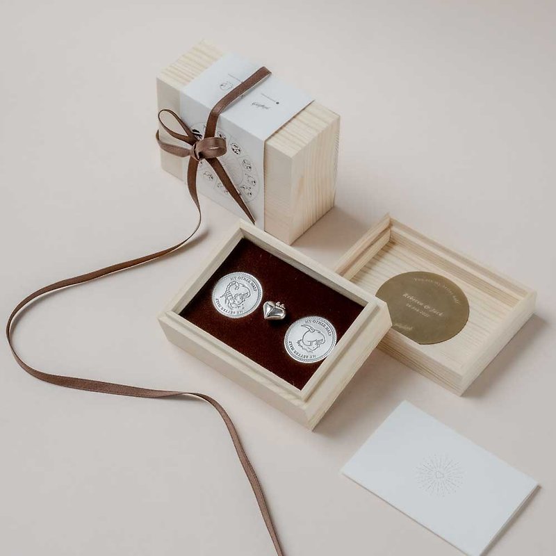 VALENTINE'S DAY BOXSET 情人節禮盒 - 項鍊 - 其他材質 銀色