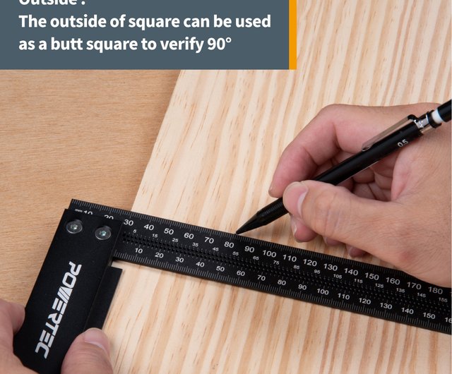 Precision Marking Ruler - POWERTEC