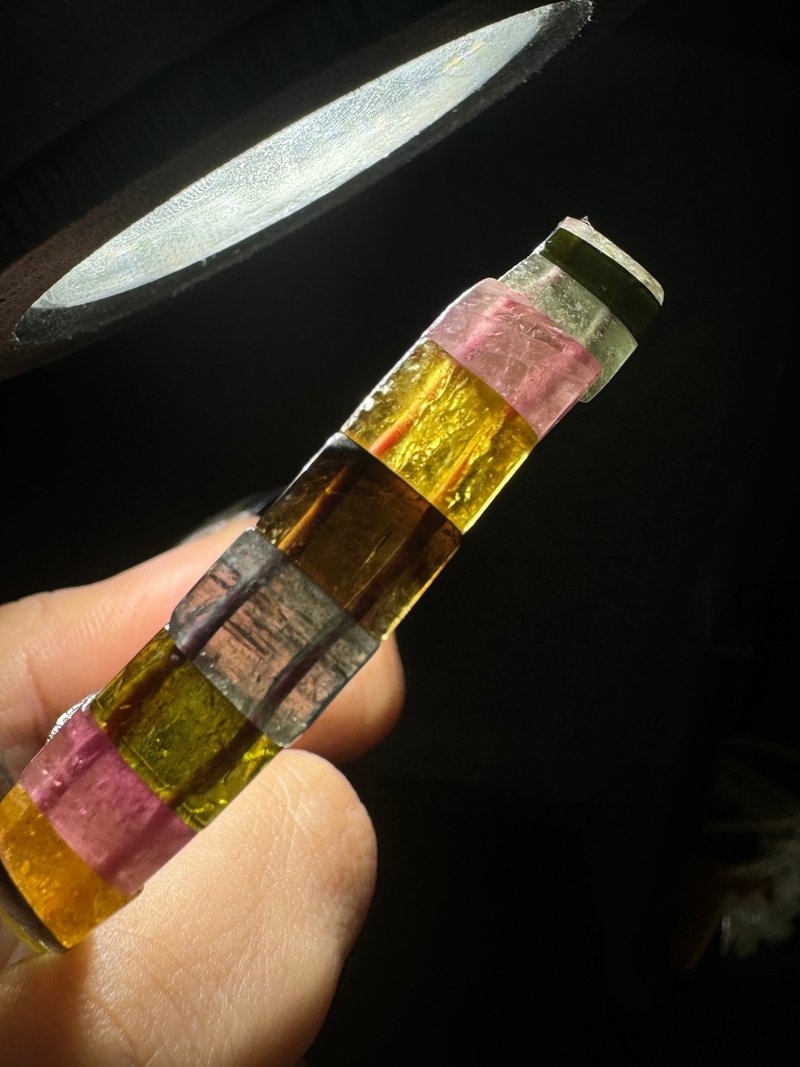 女巫彩寶 碧璽 手排 碧璽 toumaline 手串 手鍊 手珠 - 手鍊/手環 - 半寶石 
