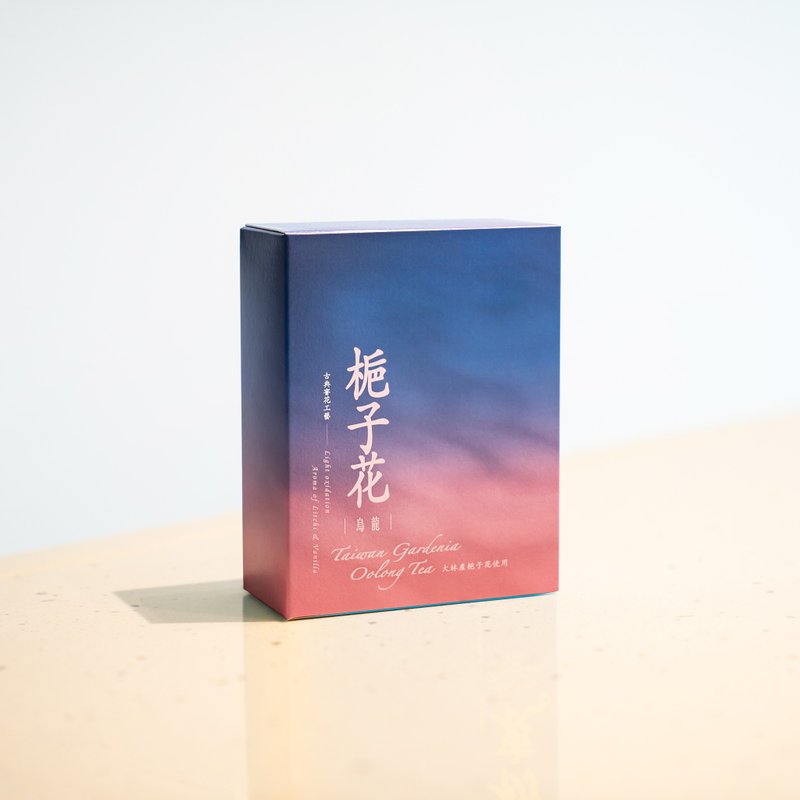 【梔子花 烏龍】古典薰花工藝 台灣原葉立體袋茶 30入 - 茶葉/茶包/水果茶 - 新鮮食材 橘色
