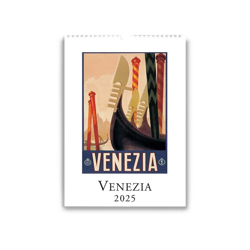 Italy IFI 2025 Annual Calendar/Wall Calendar (L) Venice (please message before placing an order) - Calendars - Paper Multicolor