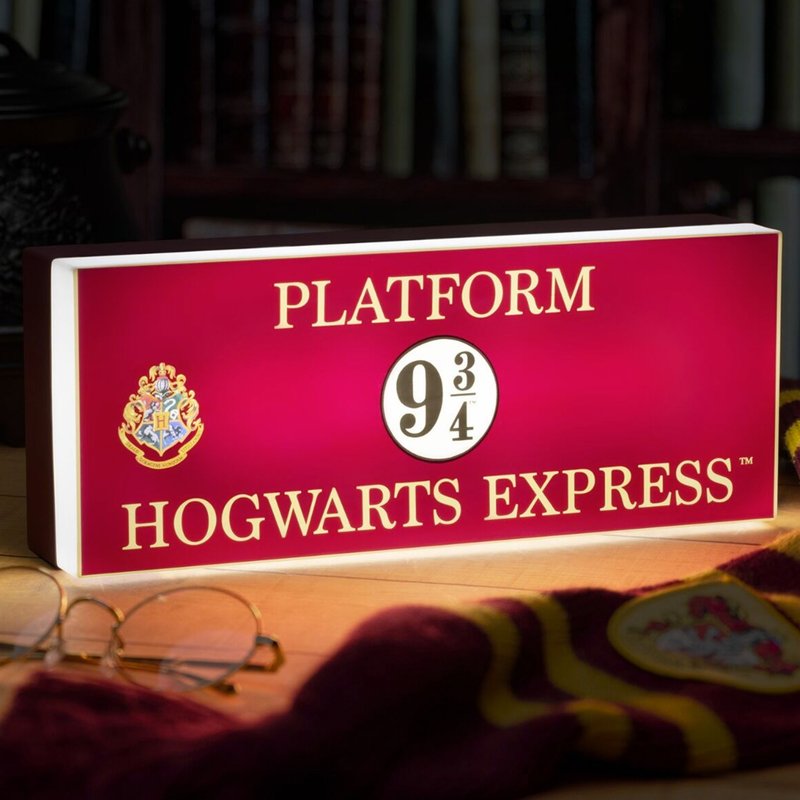 Harry Potter Hogwarts Express Logo Light - Lighting - Plastic Multicolor