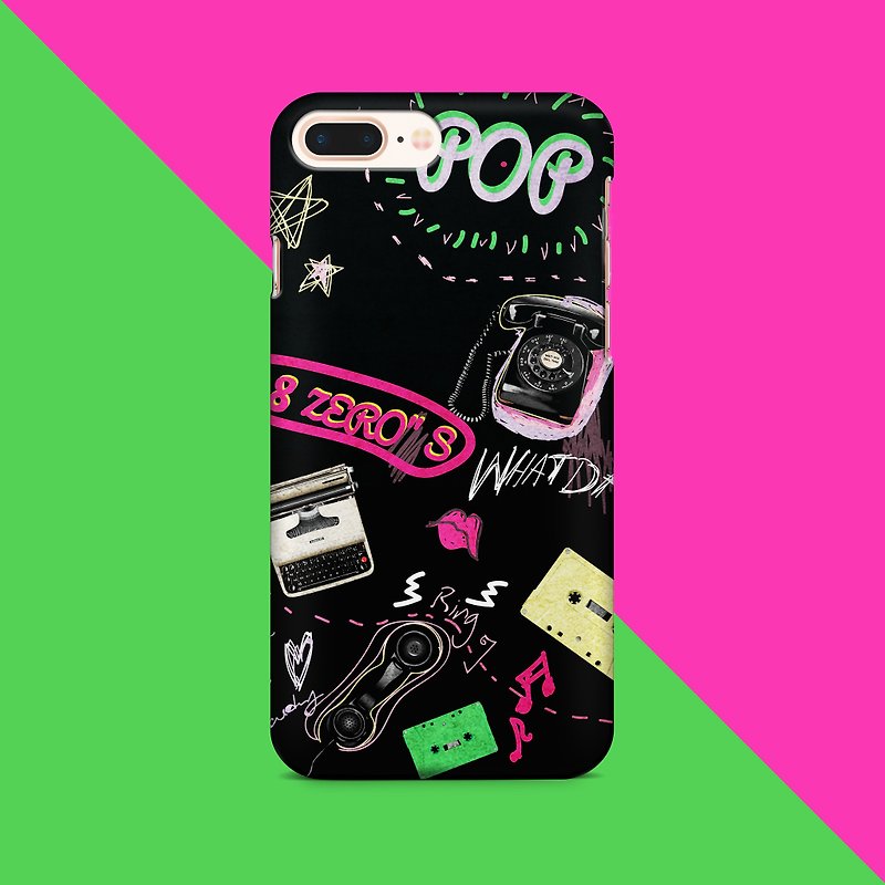 Pop - 80s style Phone case - Phone Cases - Plastic Multicolor