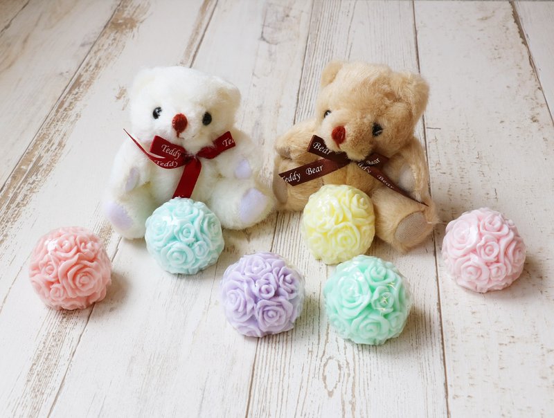 │New Arrival│Rose Bouquet Bear - Soap - Other Materials 