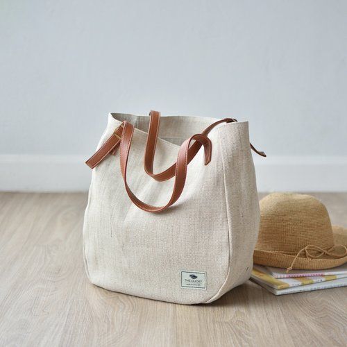 Sack tote - off white