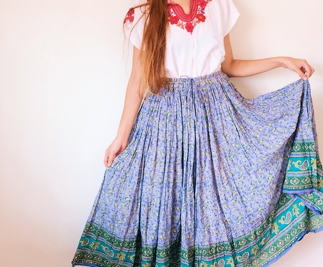 vintage indian skirts