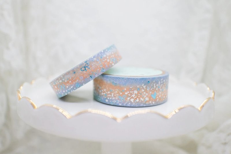 Hot Stamping Paper Tape Set-Breeze Galaxy - Washi Tape - Paper Multicolor