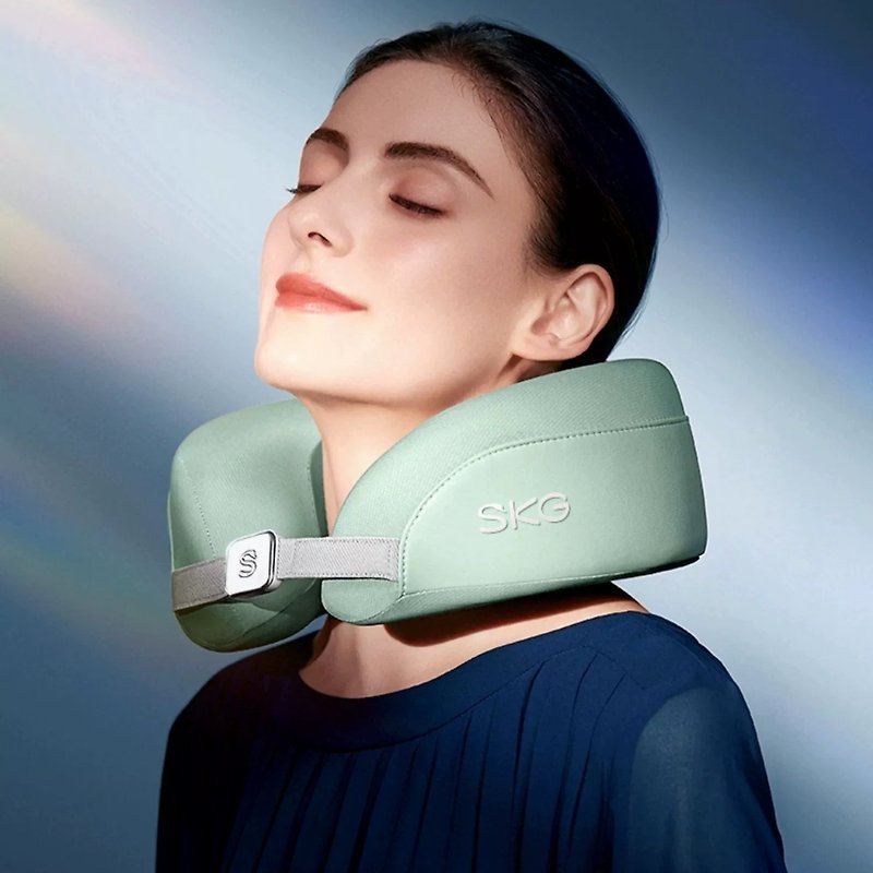 [Free Shipping] SKG cervical spine massager N5U type pillow massage and kneading neck hot compress neck protector - อื่นๆ - วัสดุอื่นๆ 