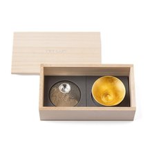 純錫酒杯/豬口杯品酒杯/8分滿為40cc,青冶金工手作鍛打純錫杯手作